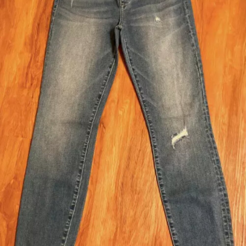 Pistola High Rise Slim Distressed Crop 27